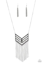 Paparazzi Necklaces - Alpha Attitude - Black