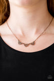 Paparazzi Necklaces- Another Love Story - Copper