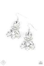 Paparazzi Earrings - To Have and to Sparkle - White - Fashion Fix