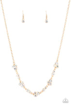 Paparazzi Necklaces - Gorgeously Glistening - Gold