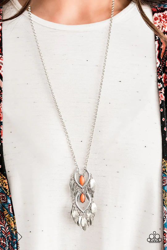 Paparazzi Necklaces - Summer Soul-stice - Orange - Fashion Fix