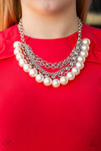Paparazzi Necklaces - On-Way Wall Street - White