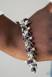 Paparazzi Bracelets - Just For the Fund of it! - Purple