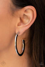 Paparazzi Earrings - Learning Curve - Silver