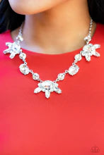 Paparazzi Necklaces - Glow-Trotting Twinkle - White