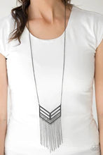 Paparazzi Necklaces - Alpha Attitude - Black