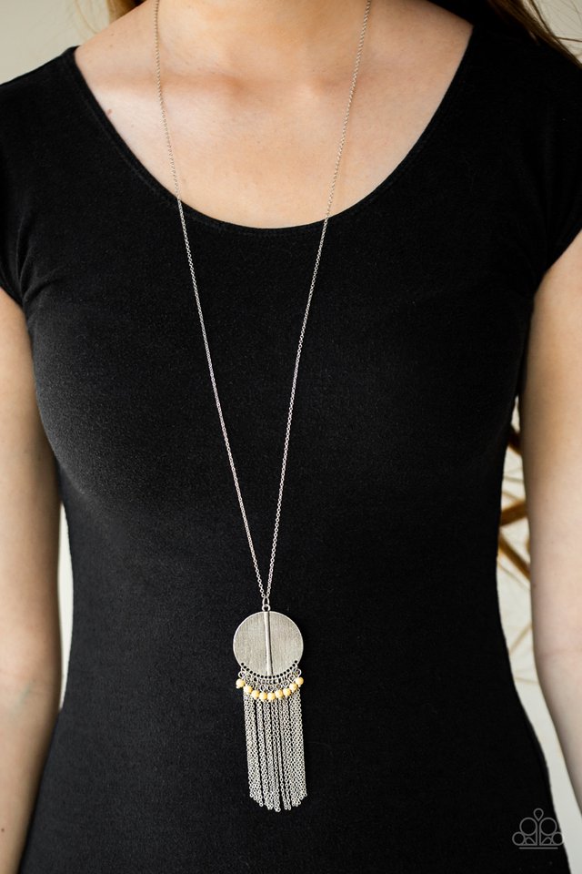 Paparazzi Necklaces - Get A Roam - Yellow