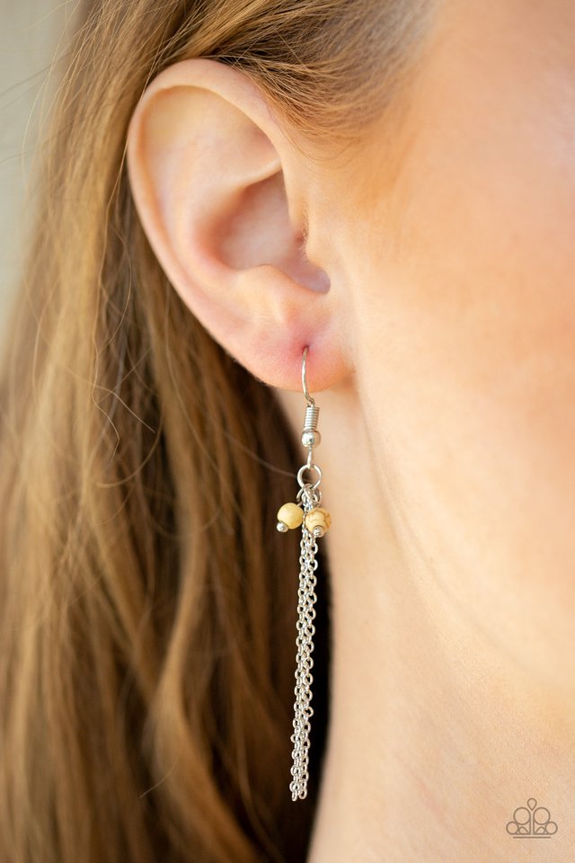 Paparazzi Necklaces - Get A Roam - Yellow