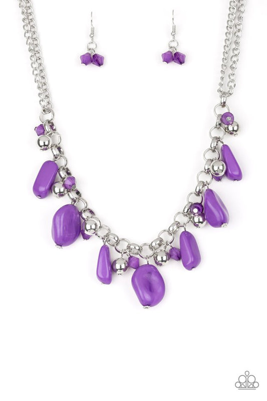 Paparazzi Necklaces - Grand Canyon Grotto - Purple
