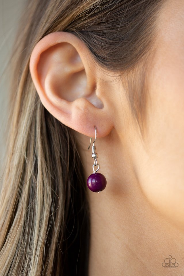 Paparazzi Necklaces - Guru Garden - Purple