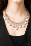 Paparazzi Necklaces - Heir-Headed - White