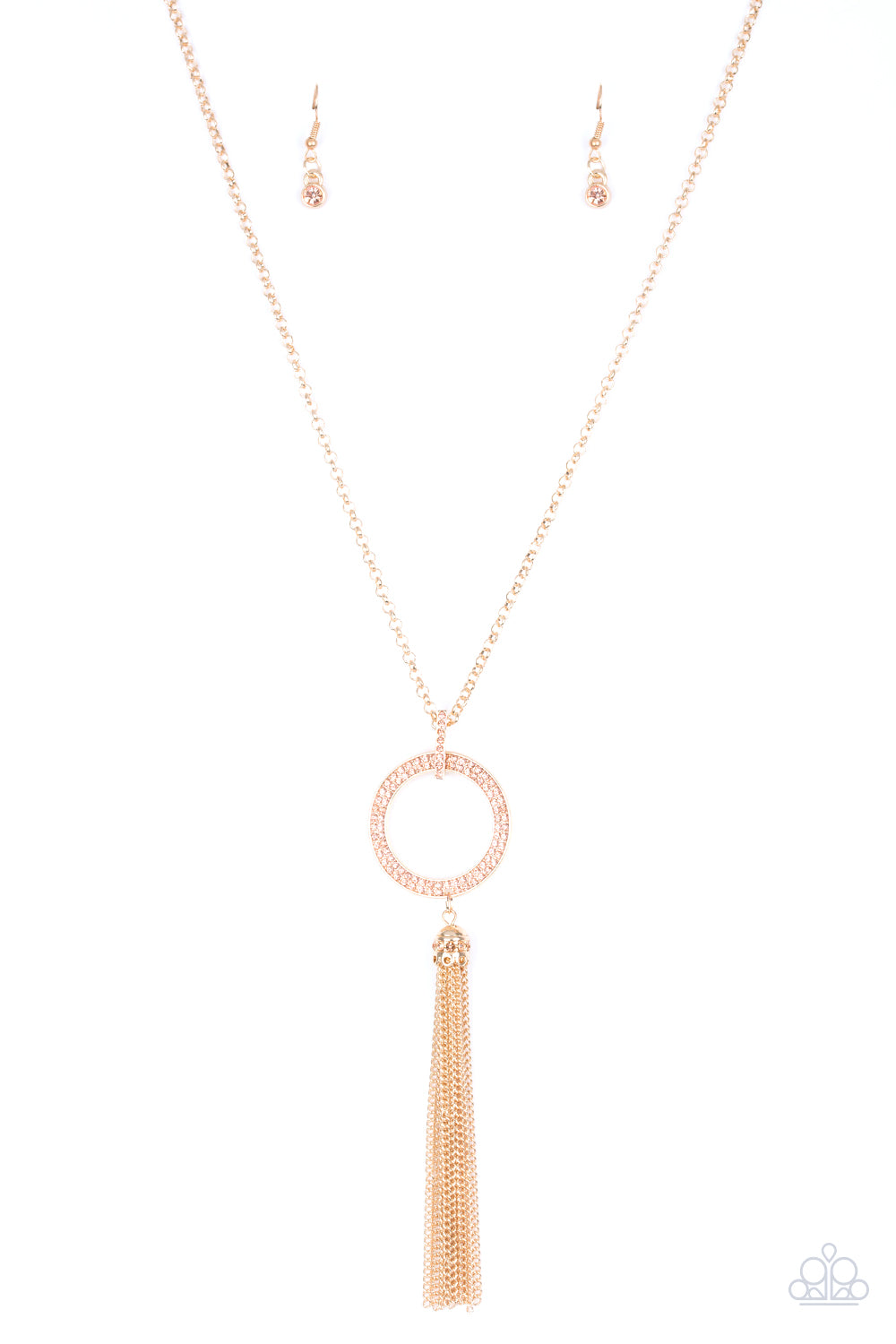 Paparazzi Necklaces - Straight to the Top - Gold