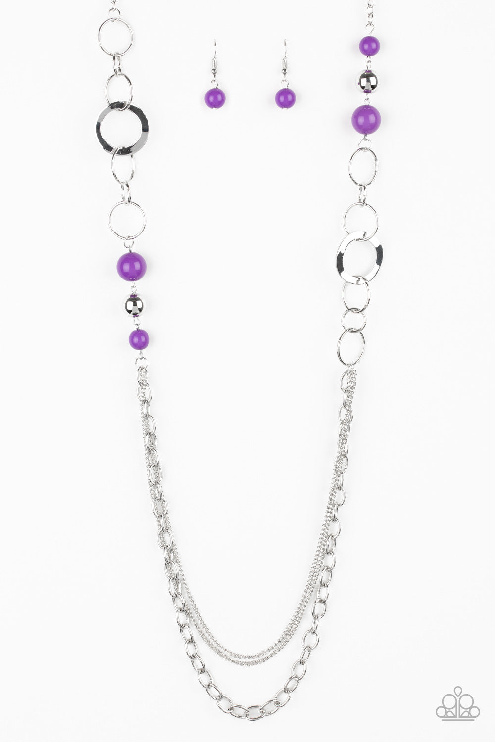 Paparazzi Necklaces - Modern Motley - Purple