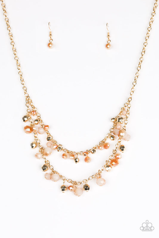 Paparazzi Necklaces - Fashion Show Fabulous - Gold