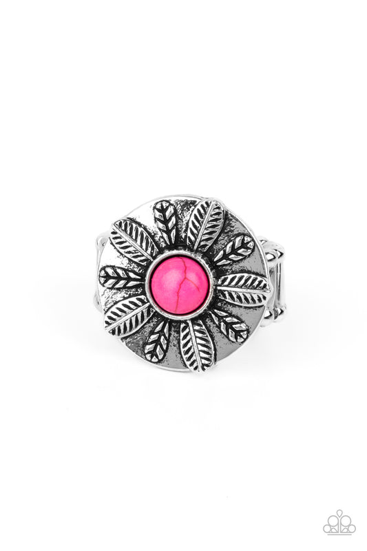 Paparazzi Rings - Palms Reader - Pink