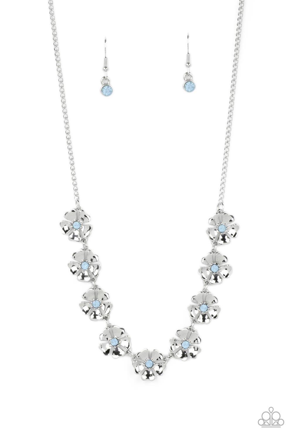 Paparazzi Necklaces - Petunia Palace - Blue