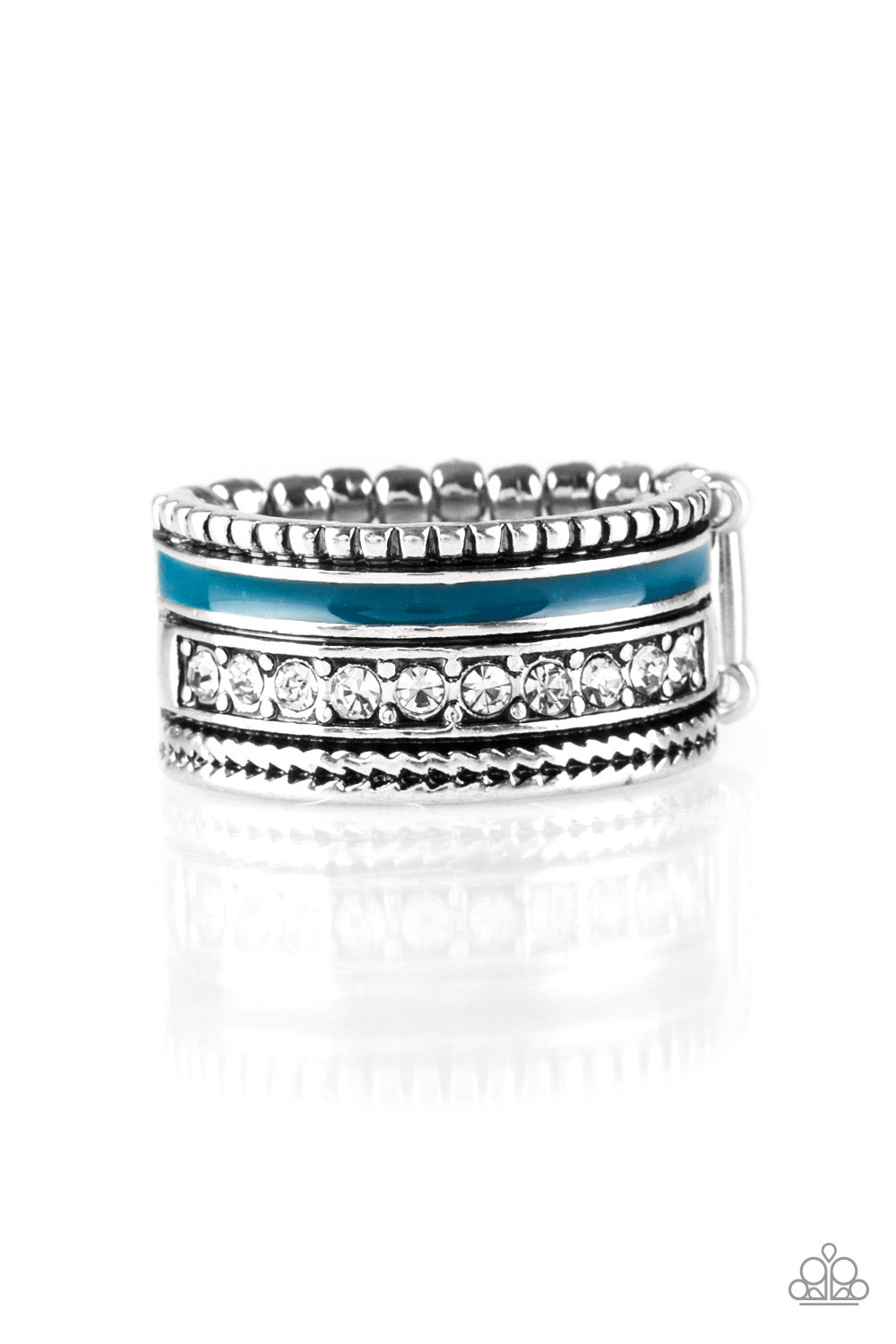 Paparazzi Rings - Rich Rogue - Blue