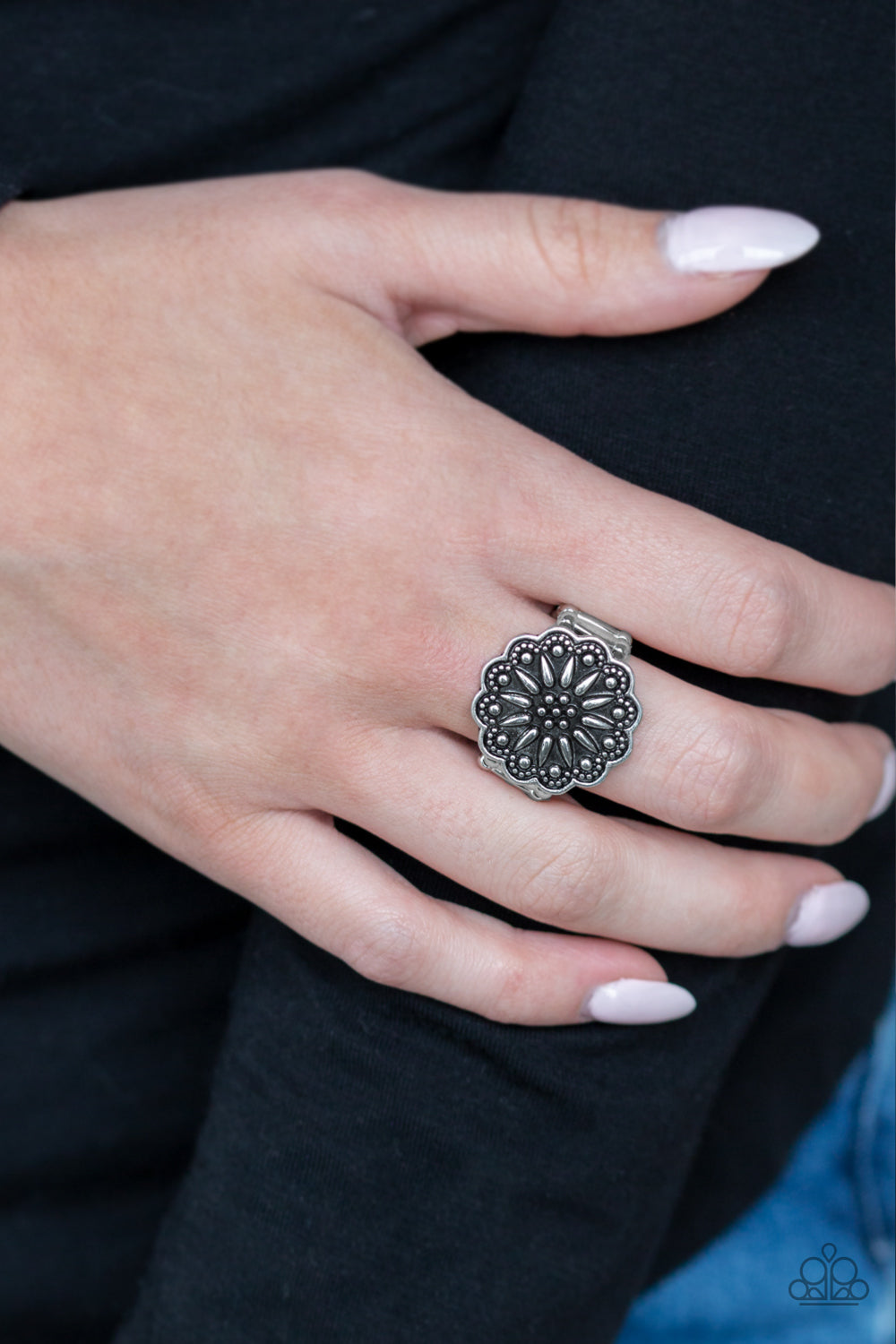 Paparazzi Rings - Desert Sunflower - Silver