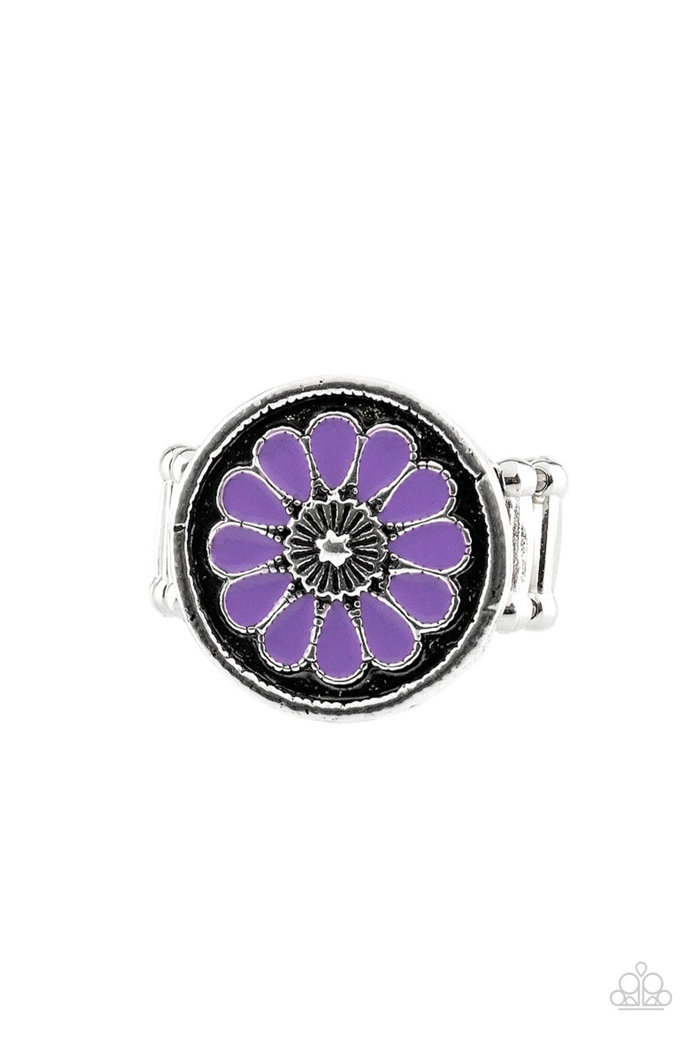 Paparazzi Rings - Garden View - Purple