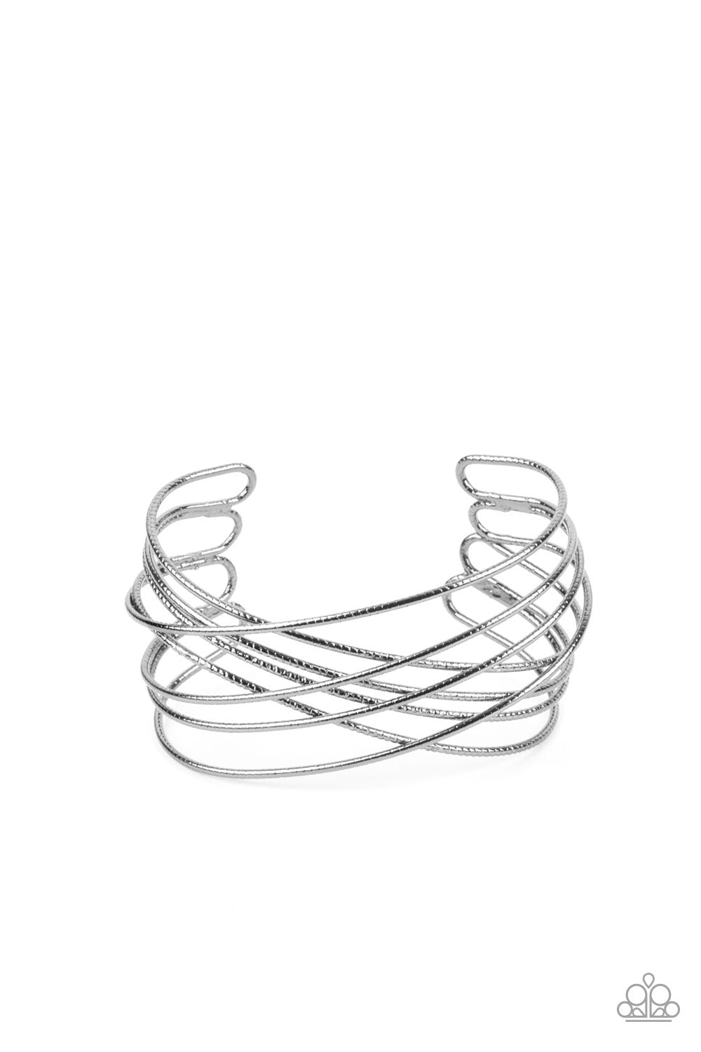 Paparazzi Bracelets - Strike Out Shimmer - Black