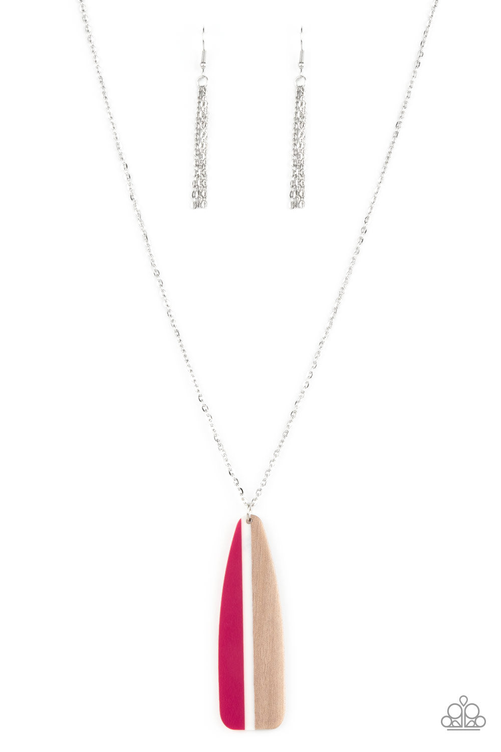 Paparazzi Necklaces - Grab a Paddle - Pink