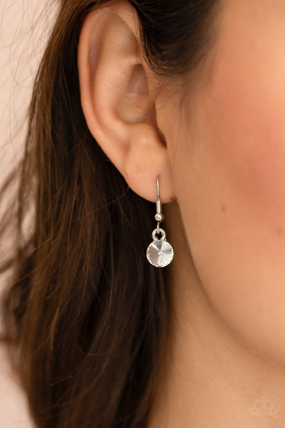 Paparazzi Necklaces - Gorgeously Glacial - White