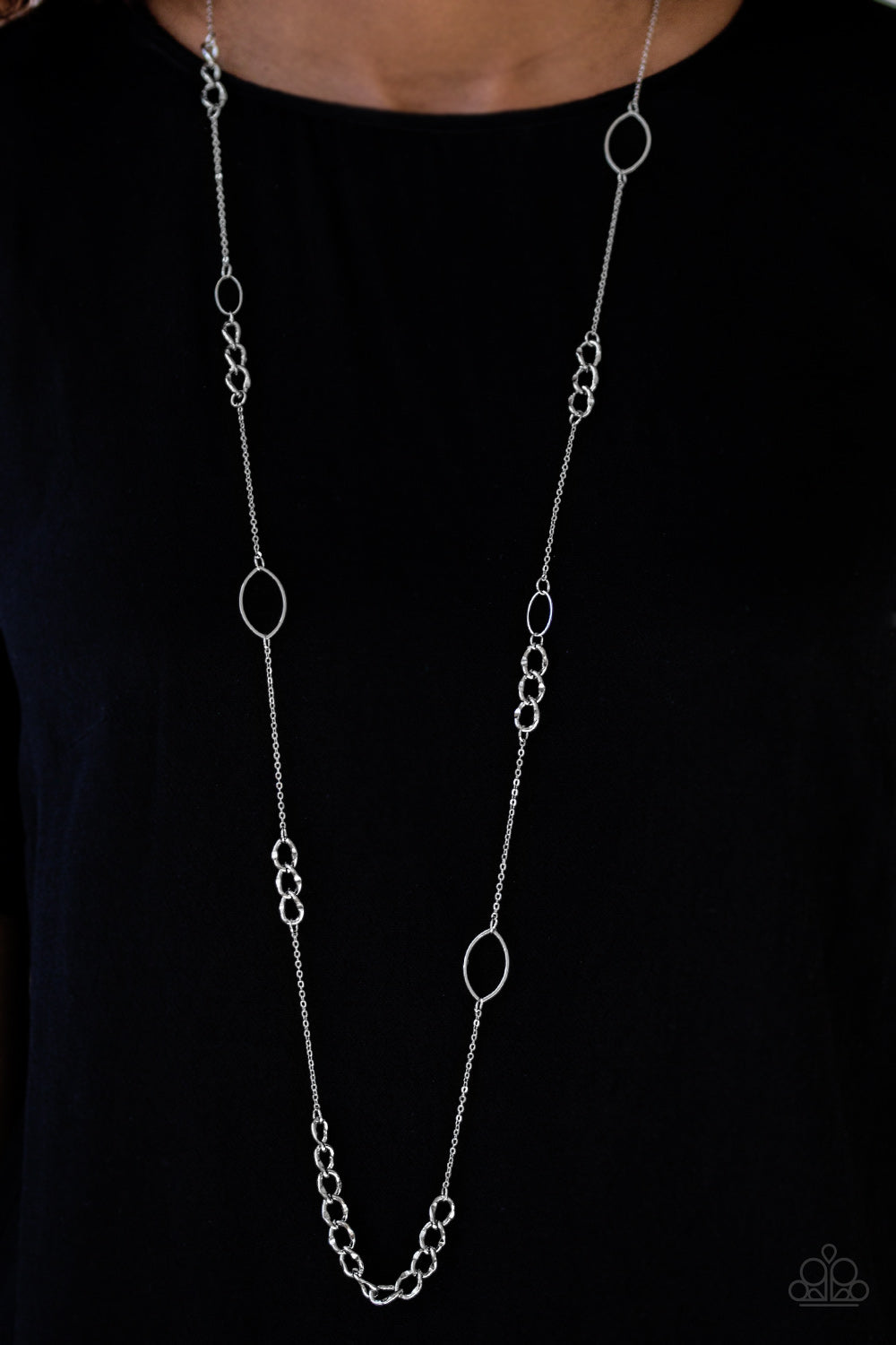 Paparazzi Necklaces - Metro Minimalist - Silver