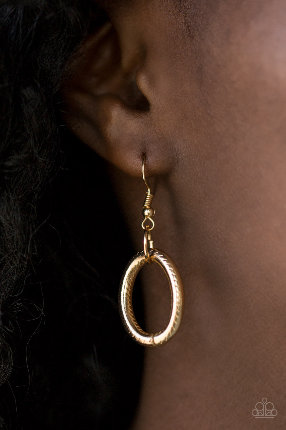 Paparazzi Necklaces - Boldly Bronx - Gold
