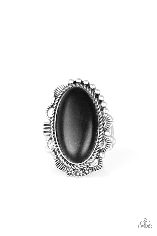 Paparazzi Rings - Open Range - Black