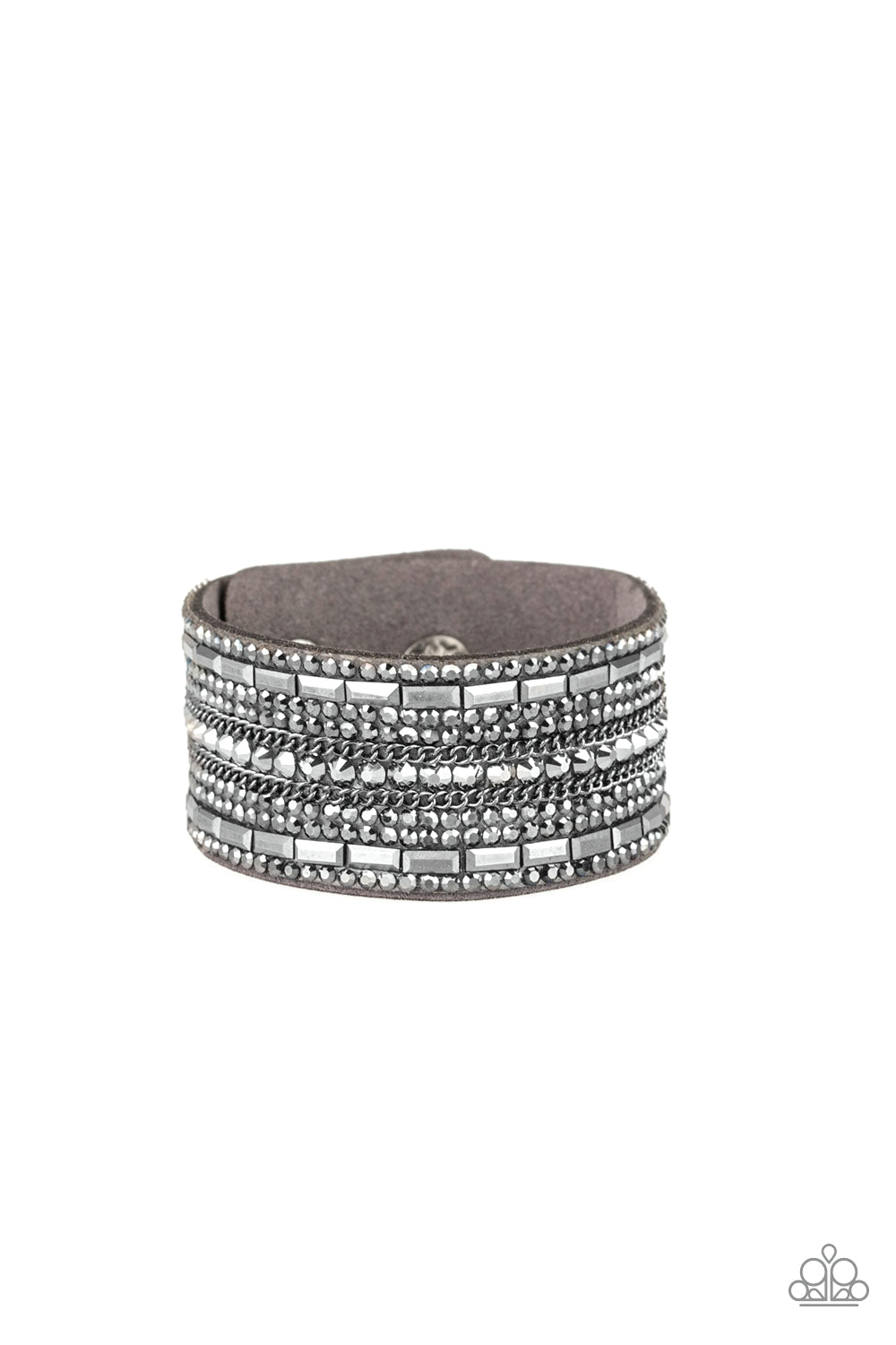 Paparazzi Urban Collection - Rebel Radiance - Silver