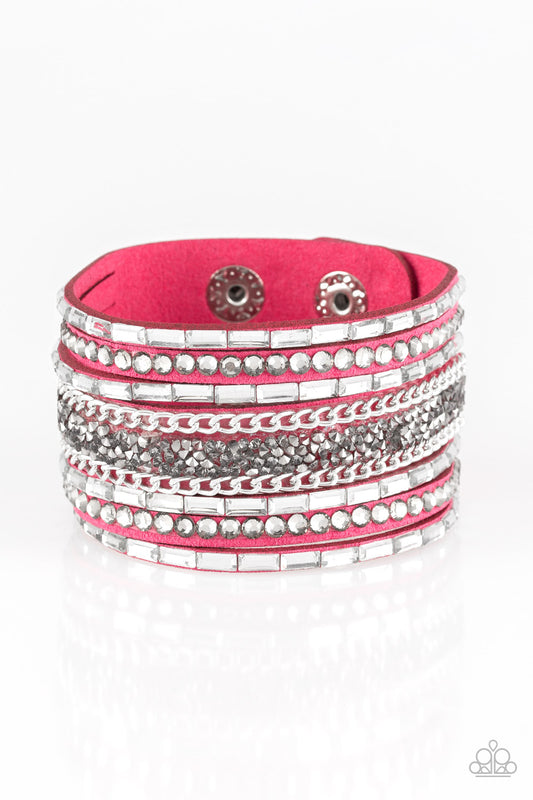 Paparazzi Urban Collection - Rhinestone Rumble - Pink