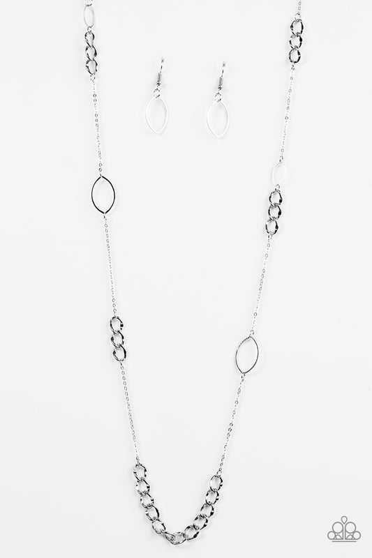 Paparazzi Necklaces - Metro Minimalist - Silver