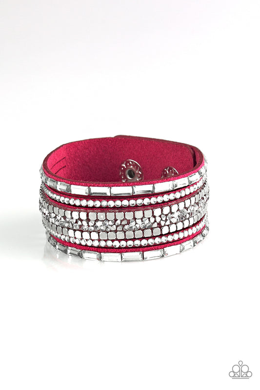 Paparazzi Urban Collection - Rebel In Rhinestones - Pink