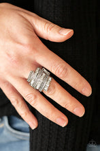 Paparazzi Rings - Hear Me Uproar - White - Life of the Party - April 2021