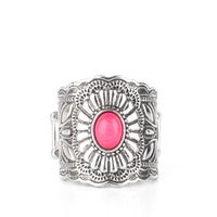 Paparazzi Rings - Exquisitely Ornamental - Pink