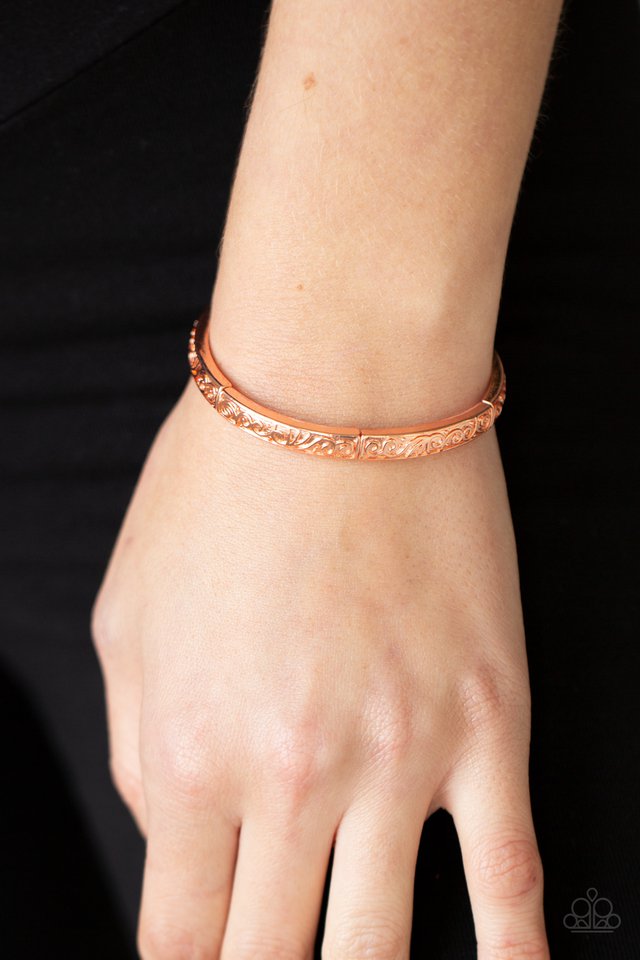 Paparazzi Bracelets - Precisely Petite - Copper