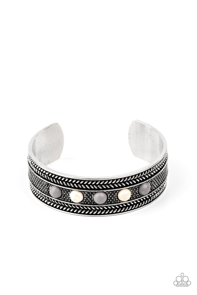 Paparazzi Bracelets - Quarry Quake - Silver