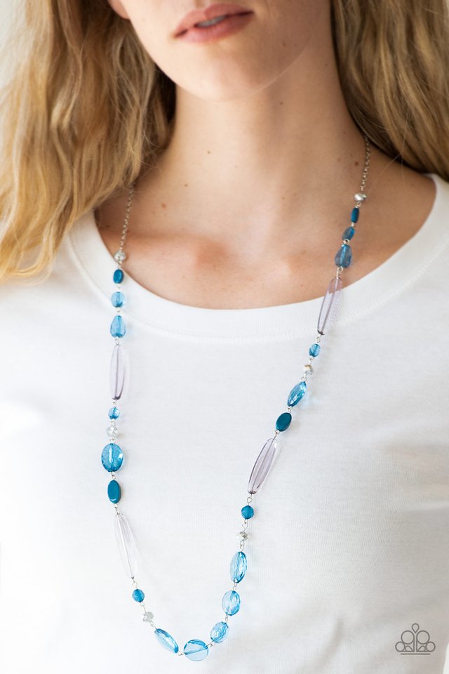 Paparazzi Necklaces - Quite - Quintessence - Blue