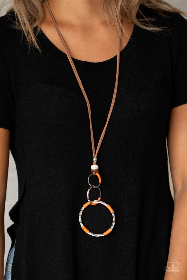 Paparazzi Necklaces - Rural Renovation - Orange
