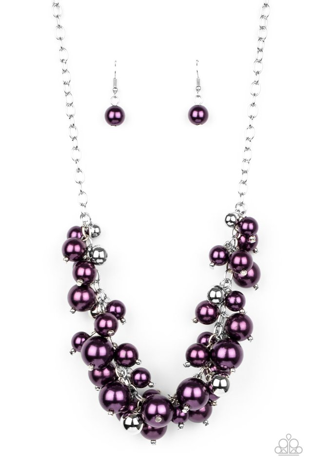 Paparazzi Necklaces - Uptown Upgrade - Purple