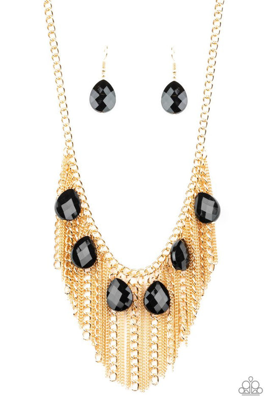 Paparazzi Necklaces - Vixen Conviction - Gold