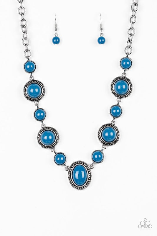 Paparazzi Necklaces - Voyager Vibes - Blue