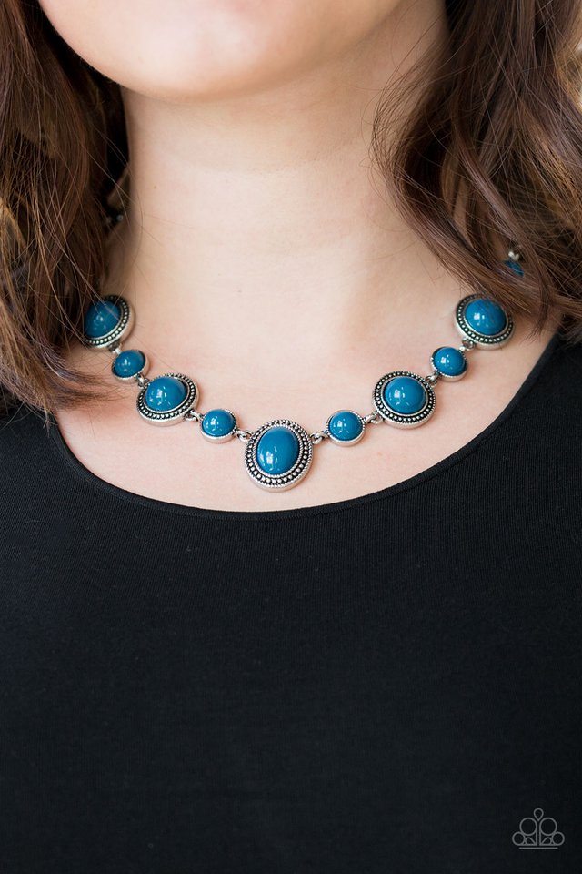 Paparazzi Necklaces - Voyager Vibes - Blue
